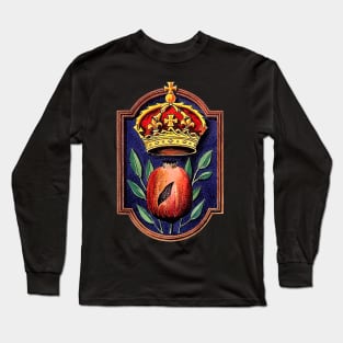Catherine of Aragon Royal Pomegranate Badge Long Sleeve T-Shirt